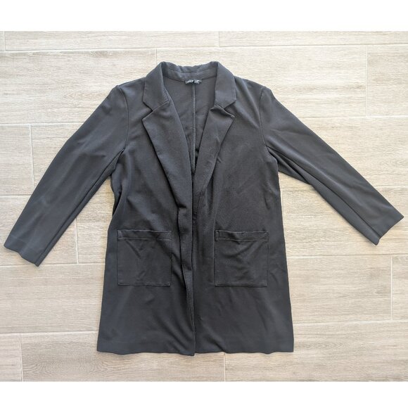 Eileen Fisher Washable Flex Ponte Long Blazer - Picture 1 of 3
